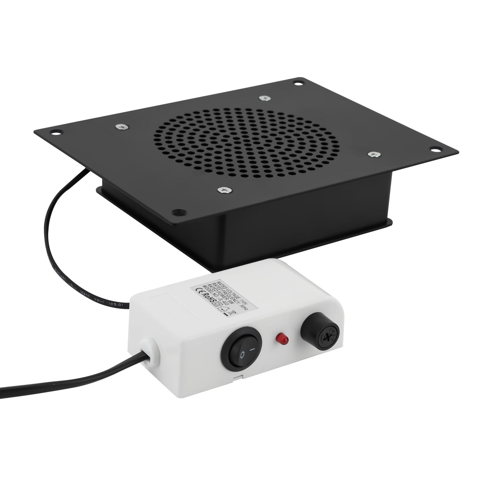 Desktop Nail Dust Collector, 110V 6W Powerful Nail Vacuum Dust - Product Imagery