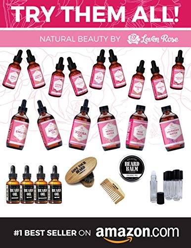Leven Rose Sea Buckthorn Seed Oil, 100% Pure Unrefined Cold - Product Imagery