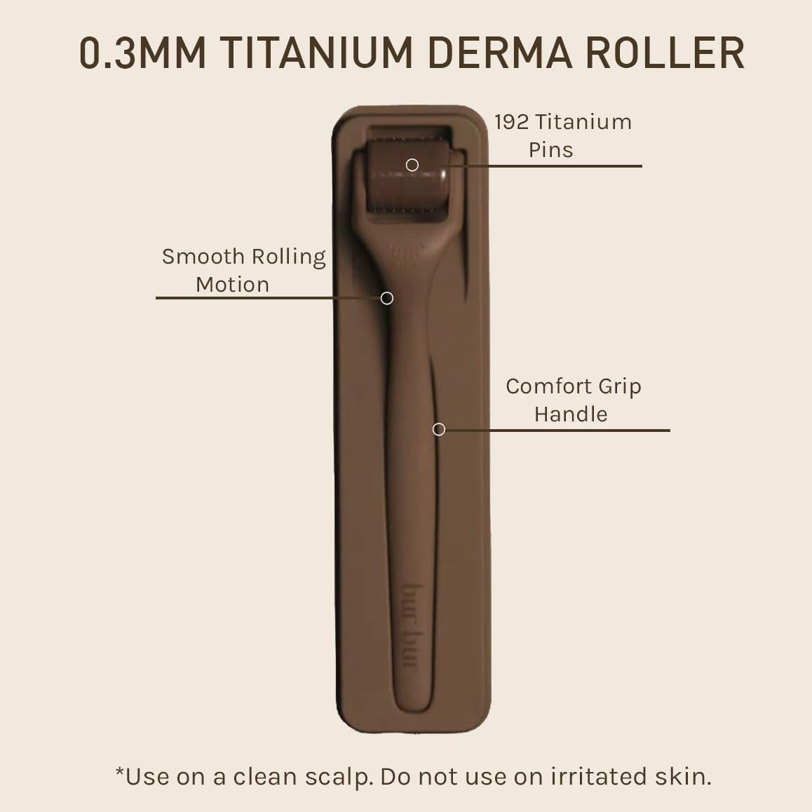 Scalp Care Roller - Bur Bur Official Product Imagery - 7