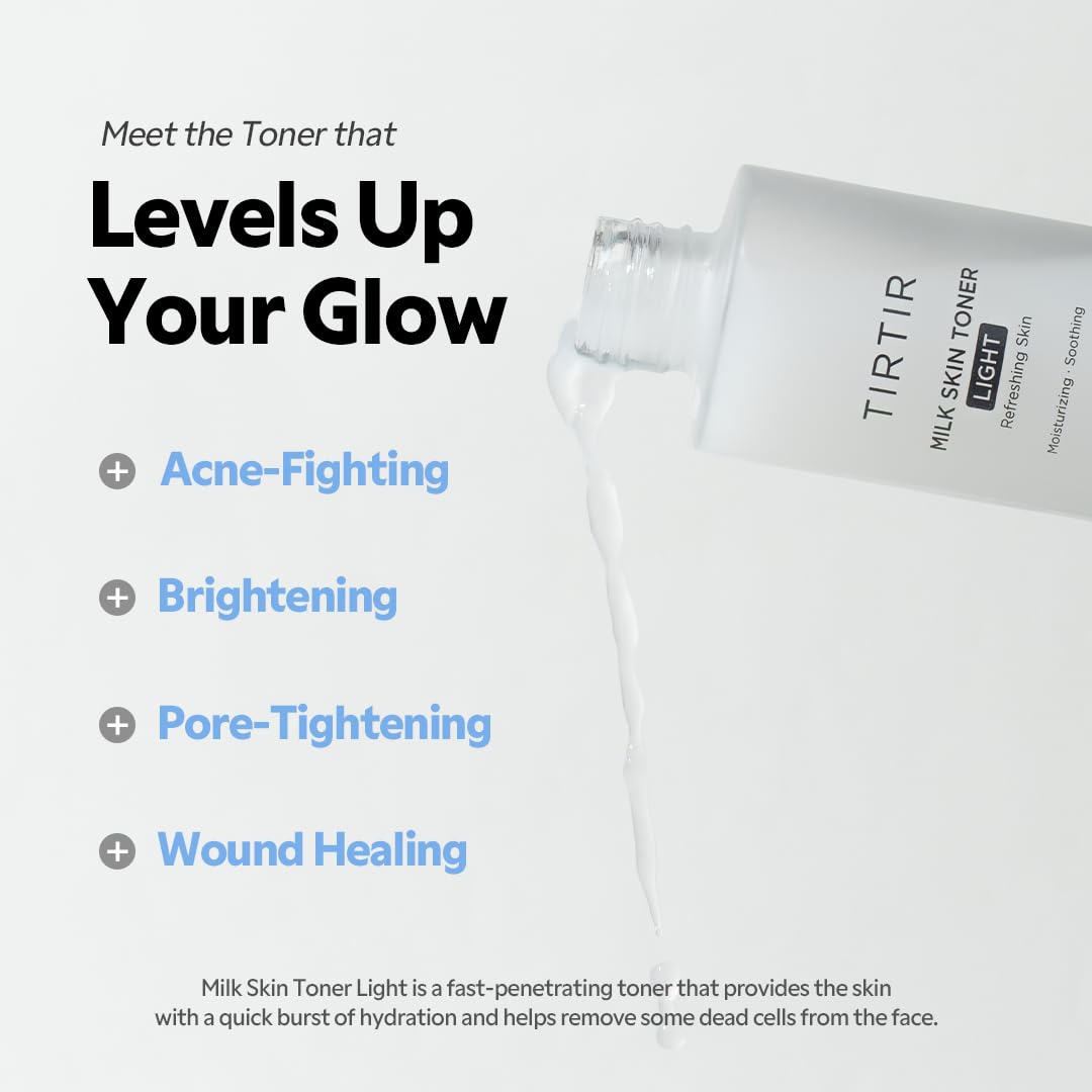 TIRTIR Milk Skin Rice Toner Light - TIRTIR