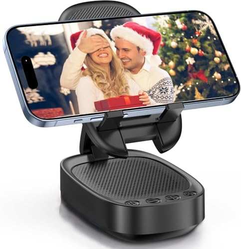 Cell Phone Stand with Wireless Bluetooth Speaker, Unique Gifts - Product Imagery