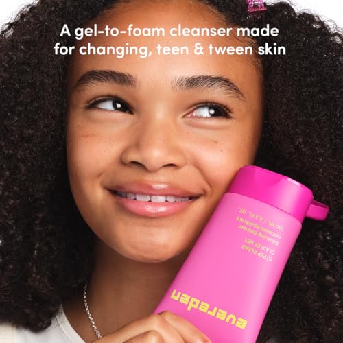 Evereden Balancing Jelly Cleanser for Teens & Tweens 10-12 and - Product Imagery