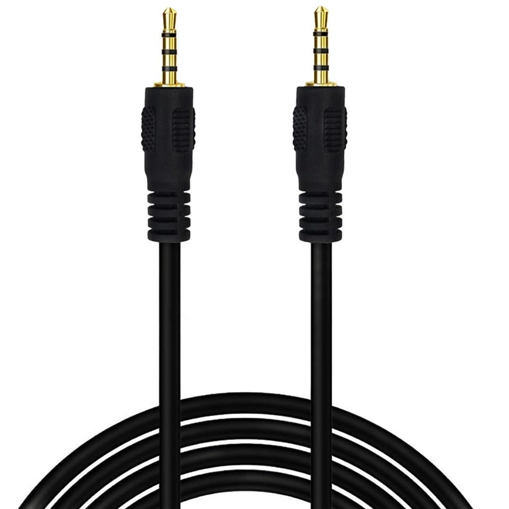Seadream 2.5mm Audio Aux Cable 6Feet 2.5mm Male to Male TRRS Ster by Seadream - Angle View 2