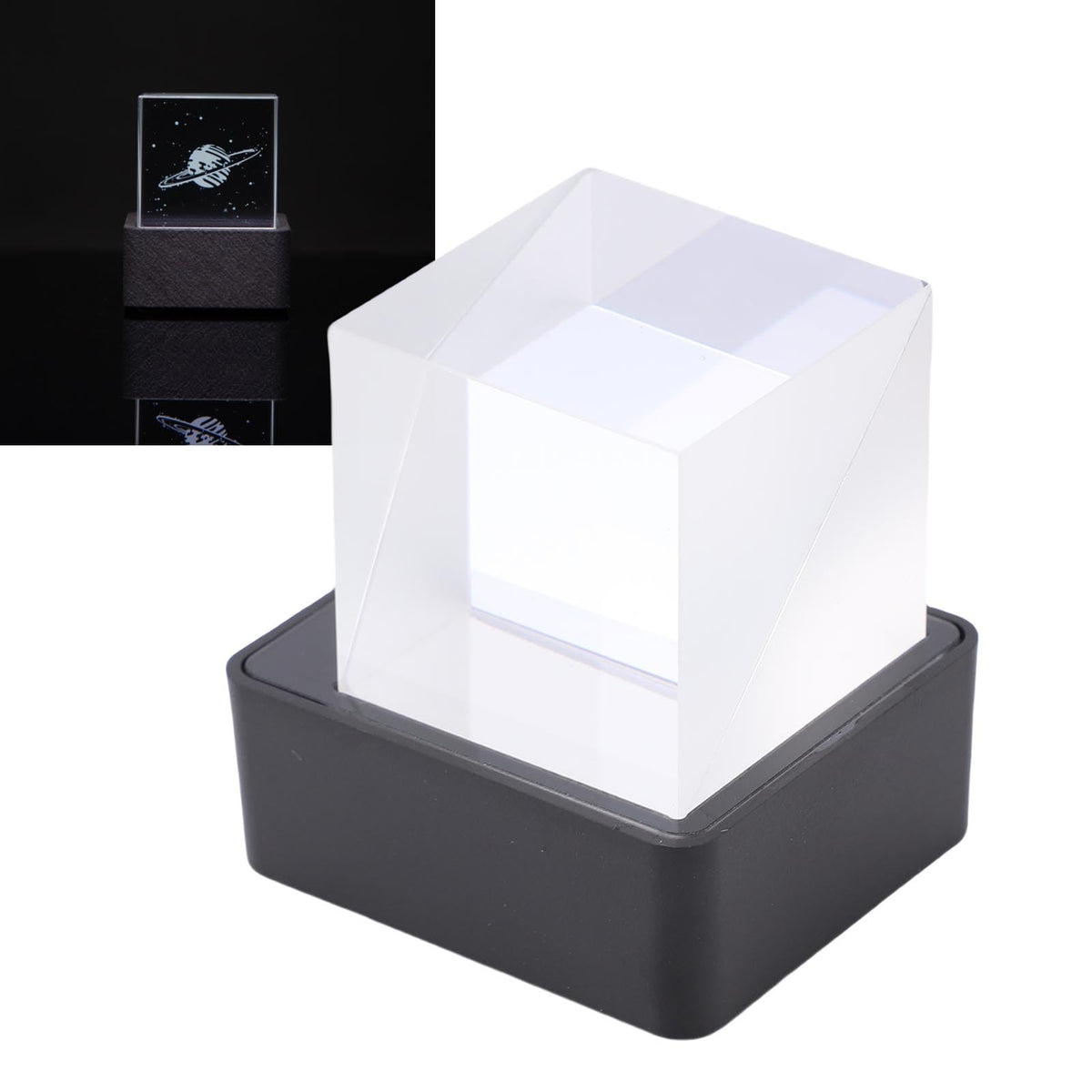 Smart Weather Digital Clock with 3D Holographic Display LED - Sanpyl Official Imagery - 6