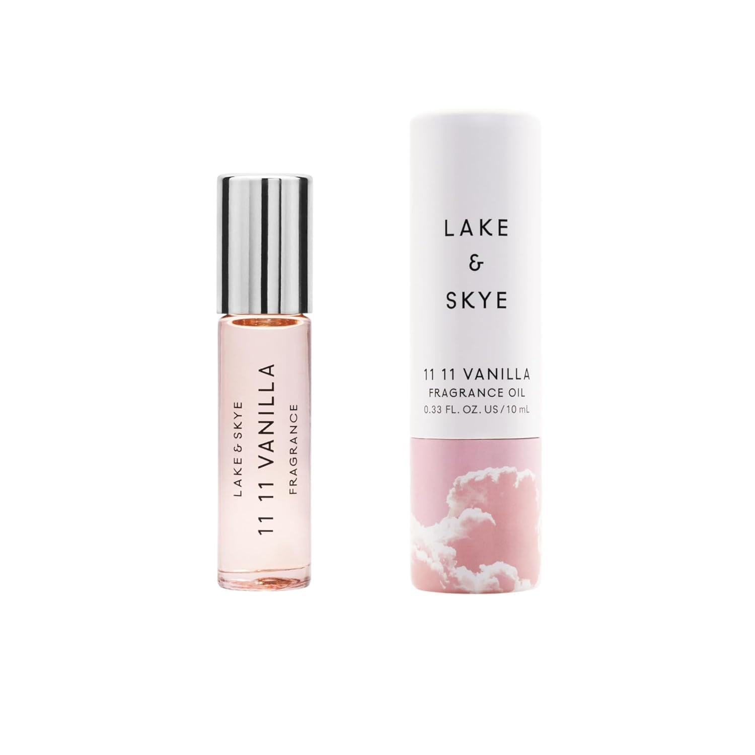 Lake & Skye 11 11 Vanilla Fragrance Oil Rollerball 0.33 fl oz - Product Imagery