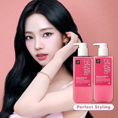 Mise En Scene Hair Perfume Shampoo - Perfect Styling Serum - Product Imagery