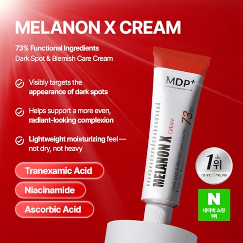 MDP+ Melanon X Cream | Korean Dark Spot Care Cream, Even Skin - Product Imagery