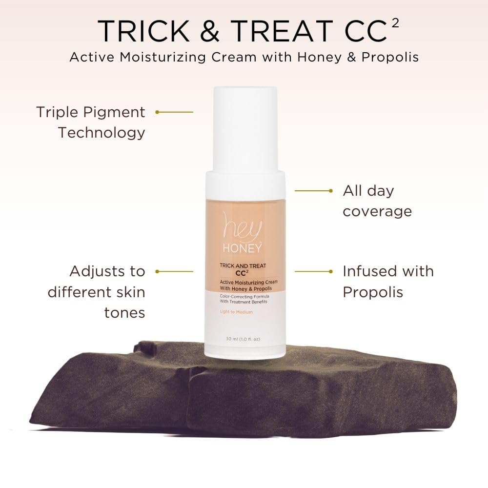 Hey Honey Trick and Treat CC Cream SPF 46 - Hey Honey Official Imagery - 4