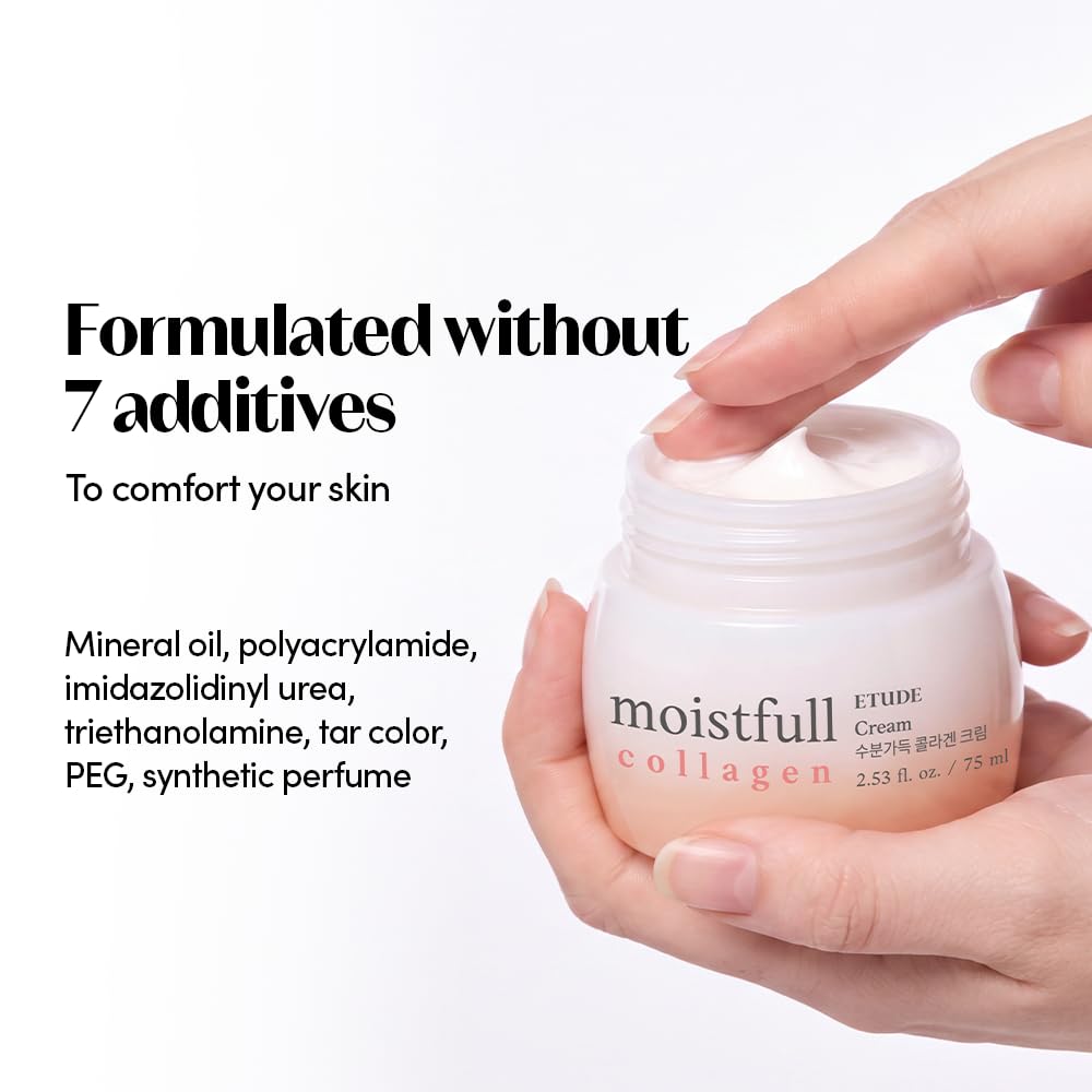 ETUDE Moistfull Collagen Face Cream, Korean face moisturizer - ETUDE