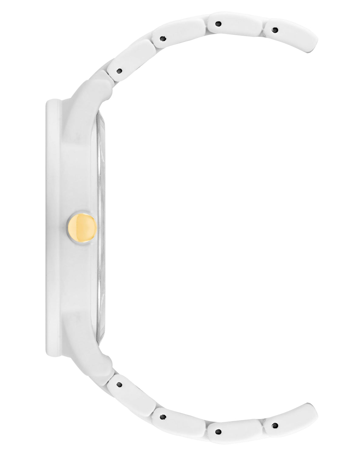 Nine West Women s Metal Bracelet Watch with Rubberized - Nine West Official Imagery - 3