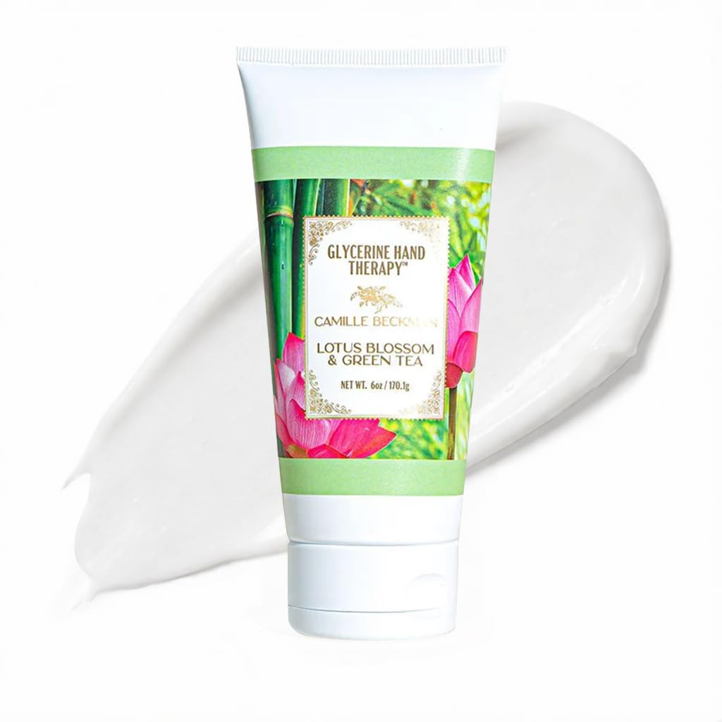 Camille Beckman Glycerine Hand Therapy Cream, French Vanilla, 8 oz - Camille Beckman Official Product View 8