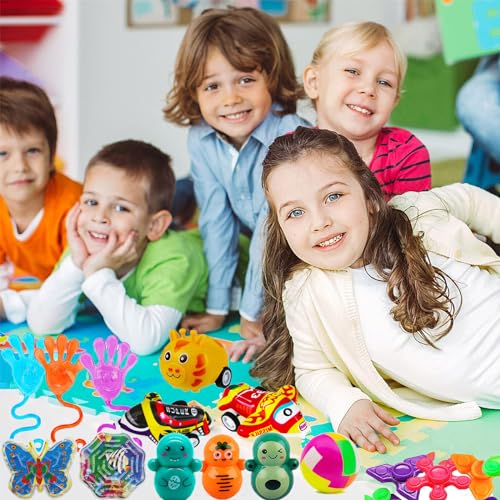 Taulaap 126 Pcs Pop Party Favors for Kids, Treasure Box Toys for - Product Imagery