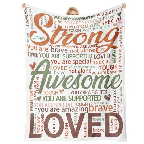 Super Soft Hug Blanket – Inspirational Get Well Soon Gift for - Product Imagery