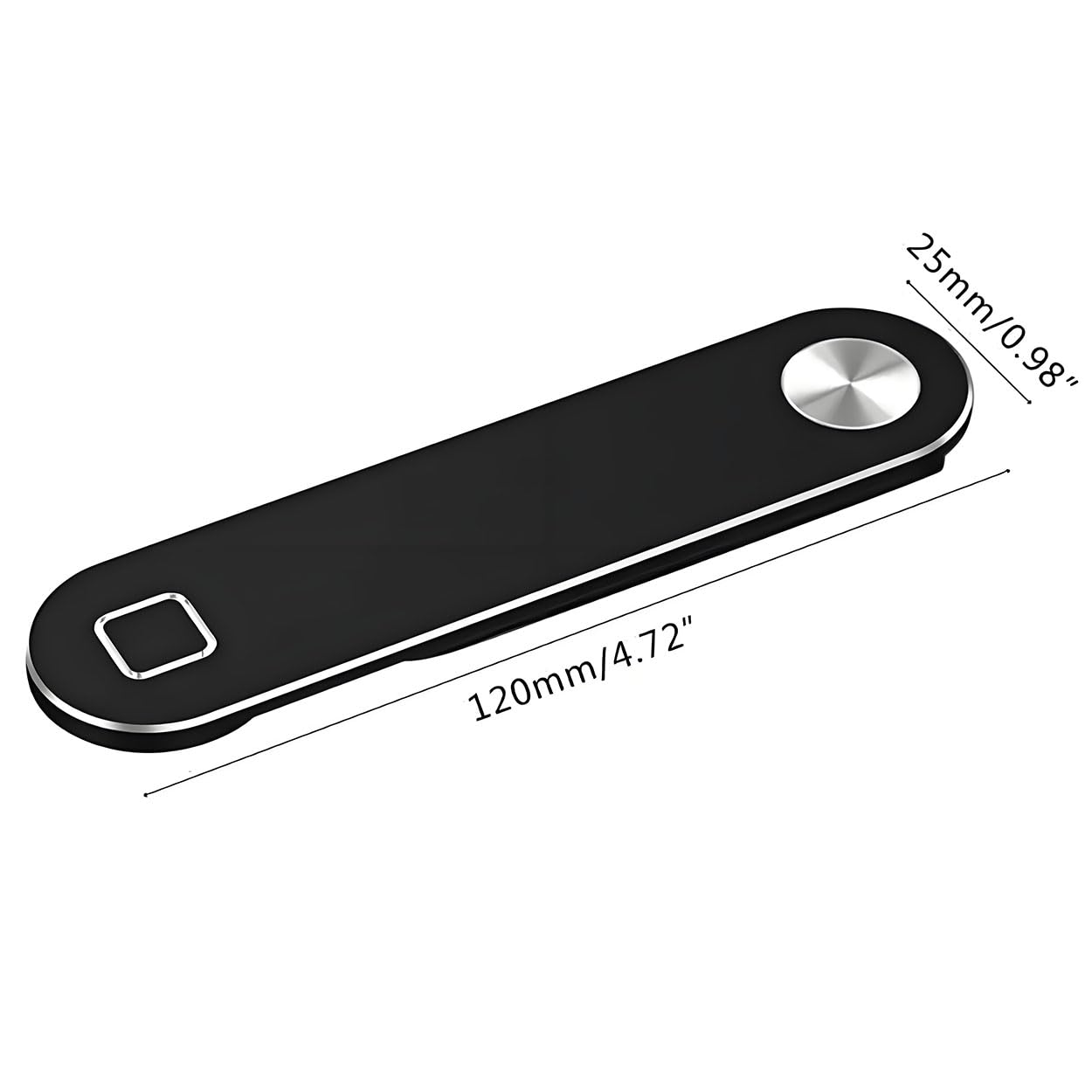 TsuvyXeg Phone Holder Magnetic Stand Bracket Adjustable Computer Monitor Side Mount for Laptop Desktop