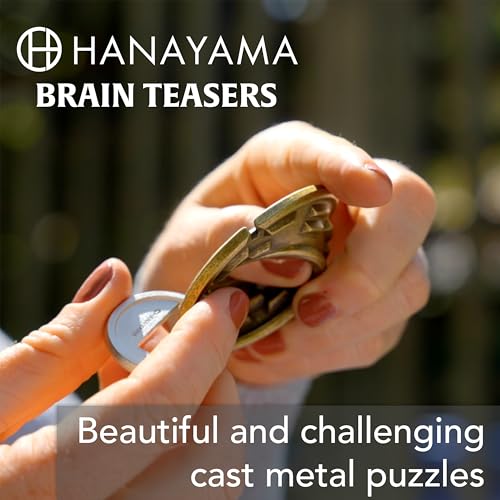 BePuzzled |Galaxy Hanayama Metal Brainteaser Puzzle Mensa Rated - Product Imagery