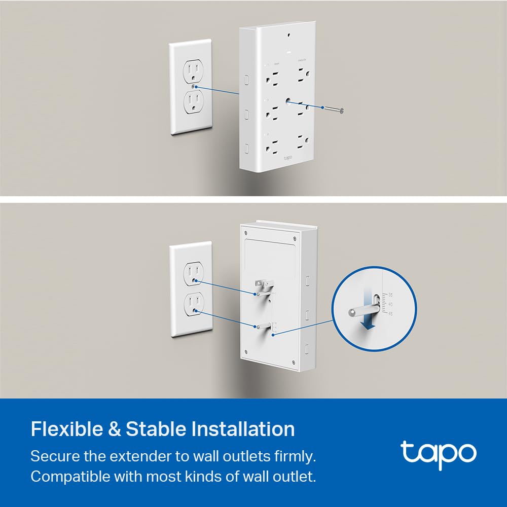 Tapo Smart Plug Outlet Extender P306 3 Individual Smart - Premium Selection Official Imagery - 8
