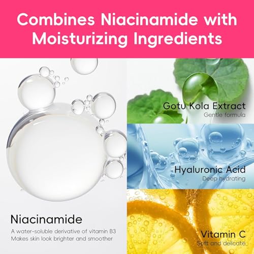 Watermelon & Niacinamide Skincare Set for Women Teens Girls, - Product Imagery