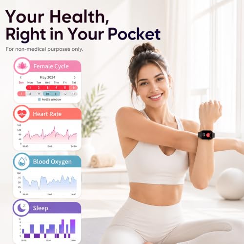 Smart Watch for Women Men, Bluetooth Answer/Make Call, 1.83" HD - Product Imagery