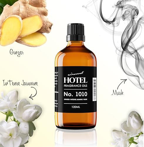 AirScent Hotel Diffuser Oil No. 1010 - Ginger Jasmine Tonka Bean - Product Imagery