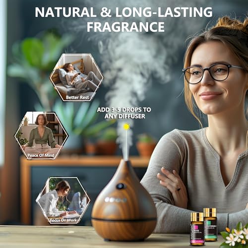 MAYJAM Tea Tree 20 Pcs Pure Essential Oil Gift Set, for - Product Imagery