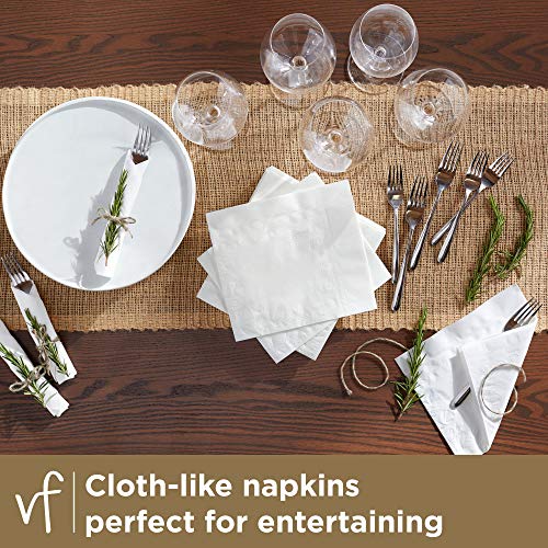 Vanity Fair Entertain Disposable Napkins, 40 Count Paper - Product Imagery