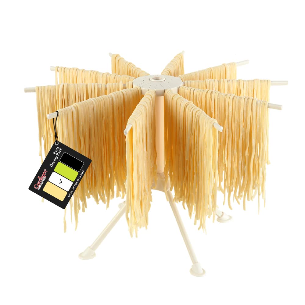 Cambom Collapsible Pasta Drying Rack - Spaghetti Noodle Drying Ra - Cambom Official Product View 1