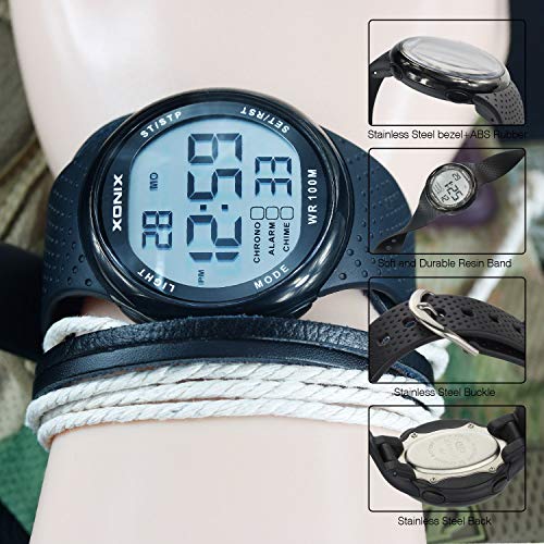 TOMORO Vogue Men's Unisex 100M Waterproof Ultra-Thin Minimalist - Product Imagery