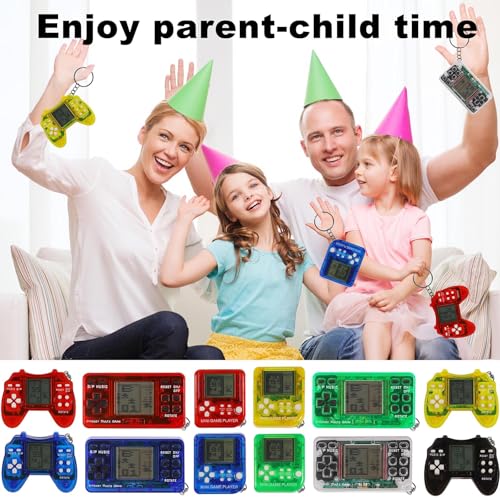 12Pcs Video Game Party Favors, Mini Game Keychain Arcade Party - Product Imagery