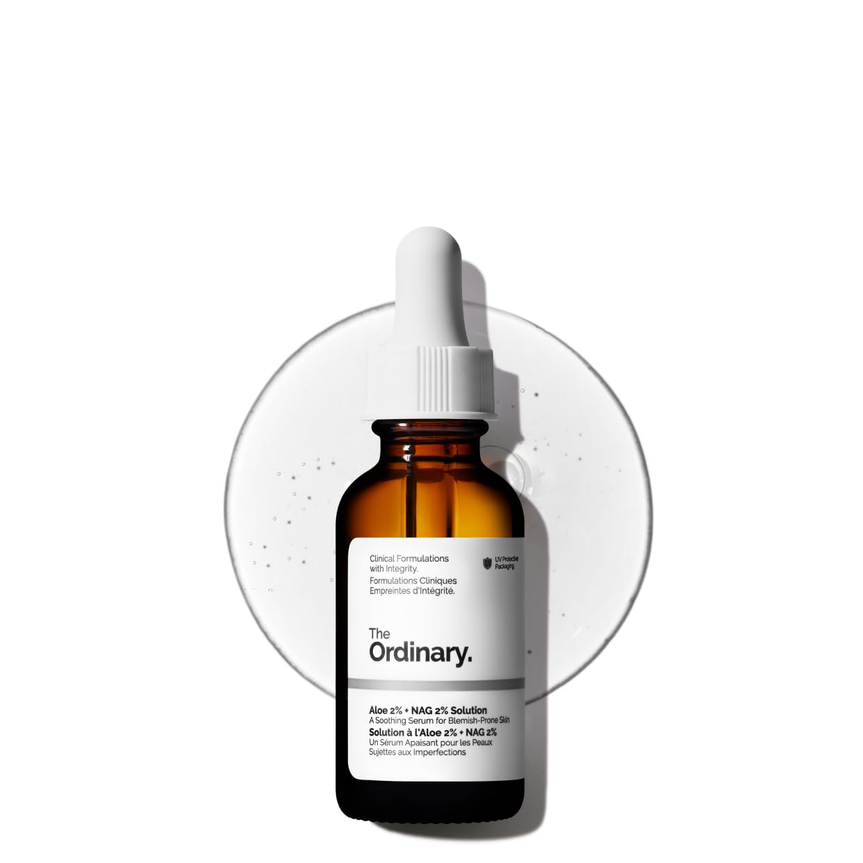The Ordinary Aloe 2% + NAG 2% Solution, Soothes Skin and Targets - Product Imagery