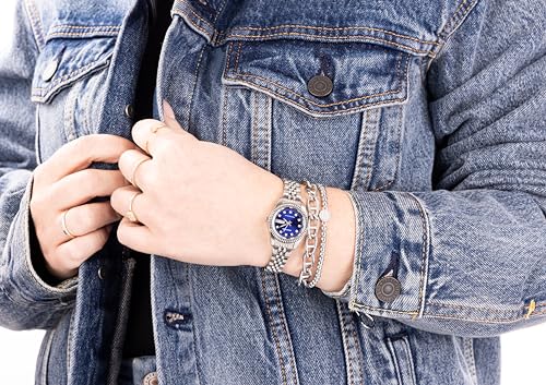 Armitron Women's Genuine Crystal Accented Bracelet Watch, 75-2475 - Product Imagery