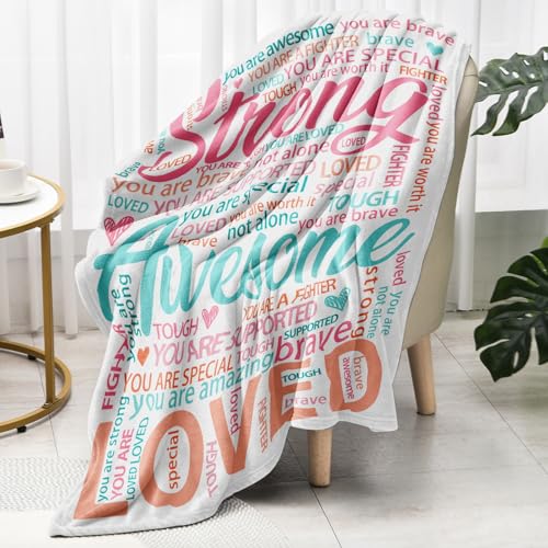 Super Soft Hug Blanket for Women - Inspirational Healing Gift - Product Imagery