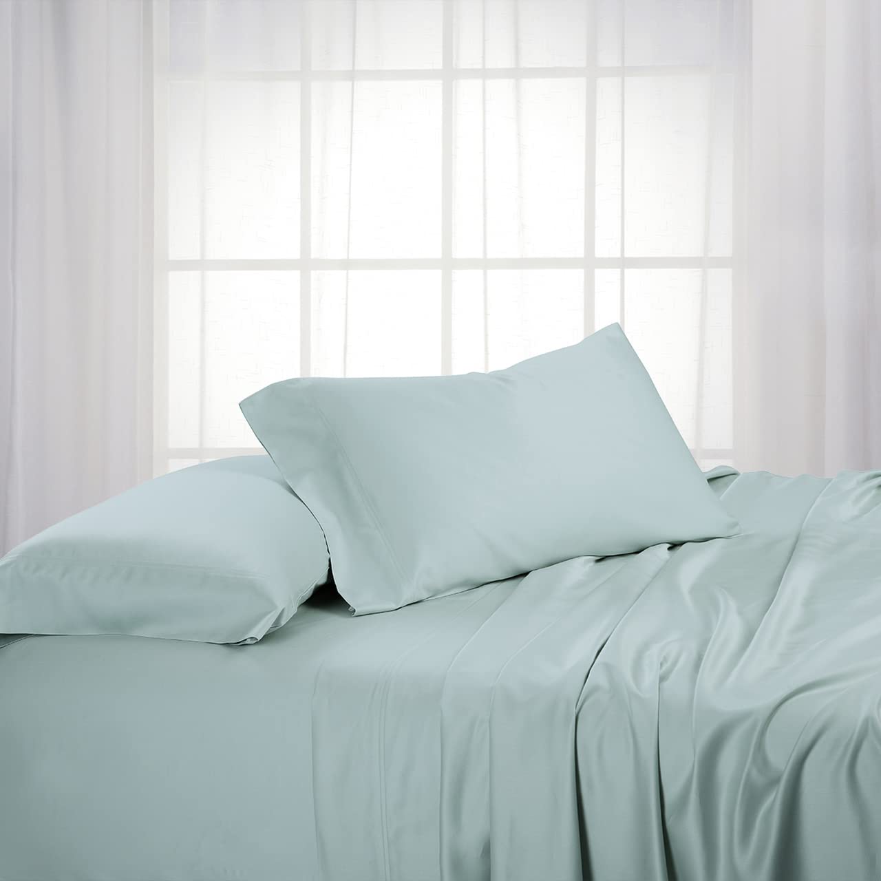 Royal Hotel Twin XL 600 TC 100% Viscose from Bamboo Sheets Set, - Product Imagery