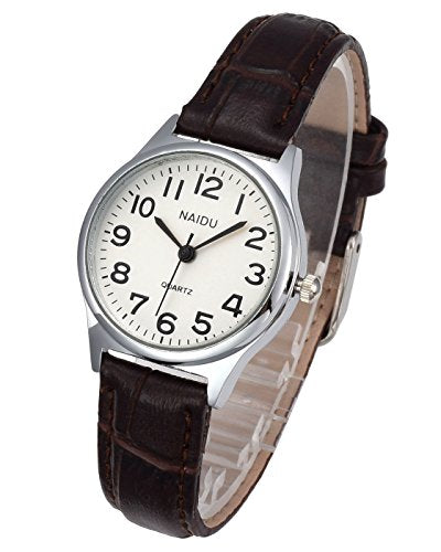 Top Plaza Women Classic Leather Watch, Watches for Women - Product Imagery