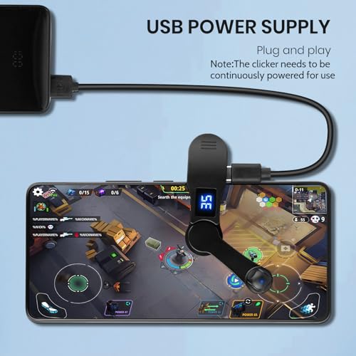Auto Clicker for Smart Phone, Phone Screen Tapper 107-Speed for - Product Imagery