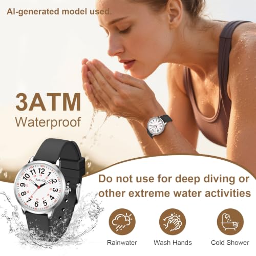 Watches for Women, Fashion 3ATM Waterproof Minimalist - Product Imagery