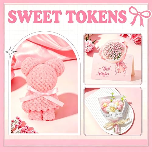 Pink Spa Gift Basket for Women, Birthday Self Care Gifts for Her - Product Imagery