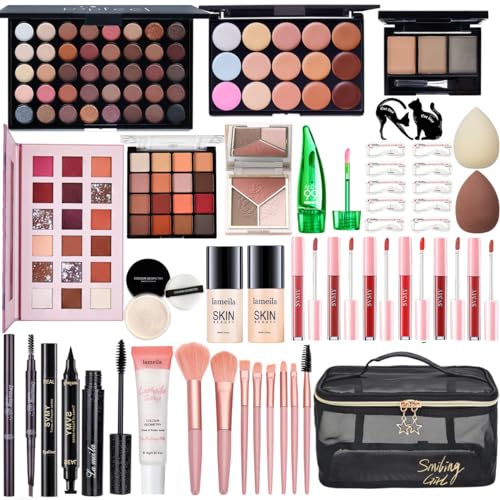 CHAFFUL All-in-One Makeup Kit for women with various makeup products in a complete set, ideal for daily beauty routines.