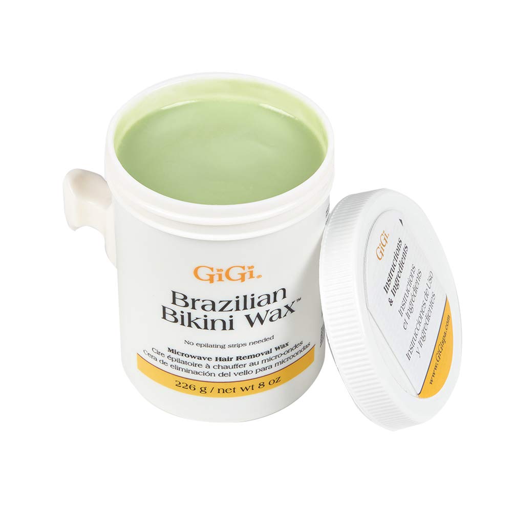 GIGI Brazilian Bikini Wax Microwave Formula Hard Wax for Hair Removal, 8 oz - GIGI Official Product View 7