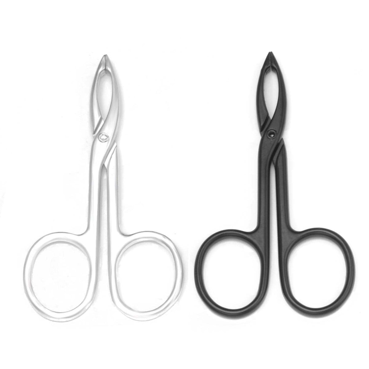 2 Pieces Tweezers Scissor Handle Straight Tip Scissor - Motanar Official Product Imagery - 7