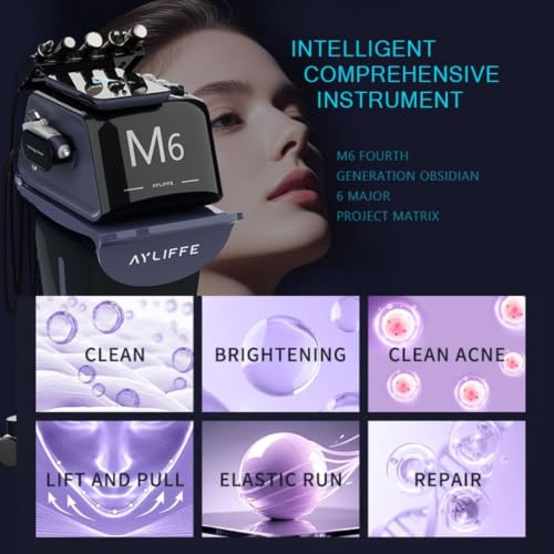 M6 6-in-1 Facial Skin Care Device - Product Imagery