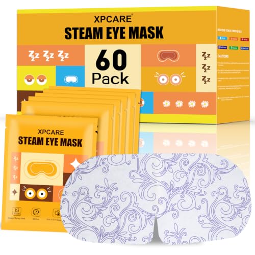 60 Pack Steam Eye Mask Disposable for Dry Eyes Cornea Care - XPCARE Official Imagery - 1