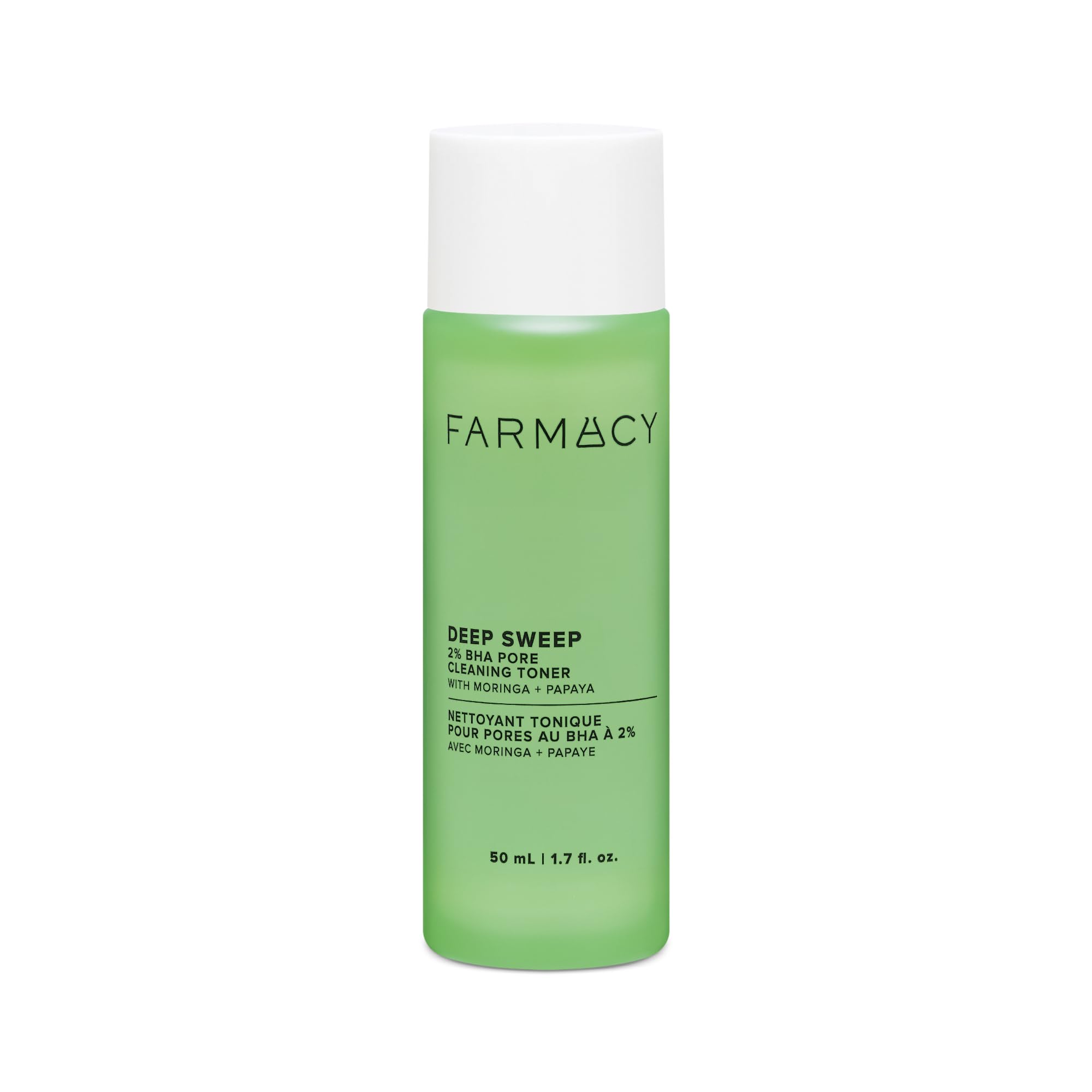 Farmacy 2% Salicylic Acid Toner for Face - Deep Sweep BHA Liquid - Product Imagery