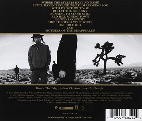 The Joshua Tree - Product Imagery