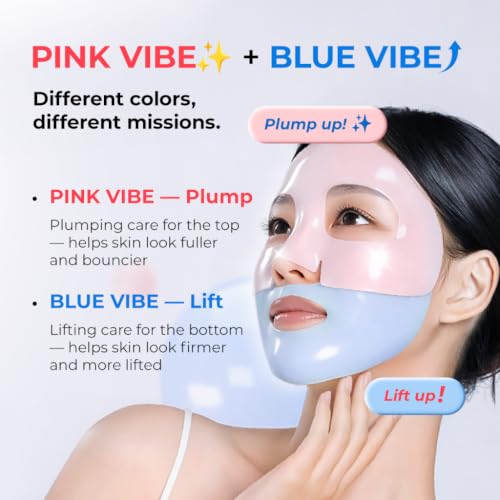 DEWYCEL BabyCollagen Hydro Gel Mask | 2-Step Gel Face Mask for - Product Imagery