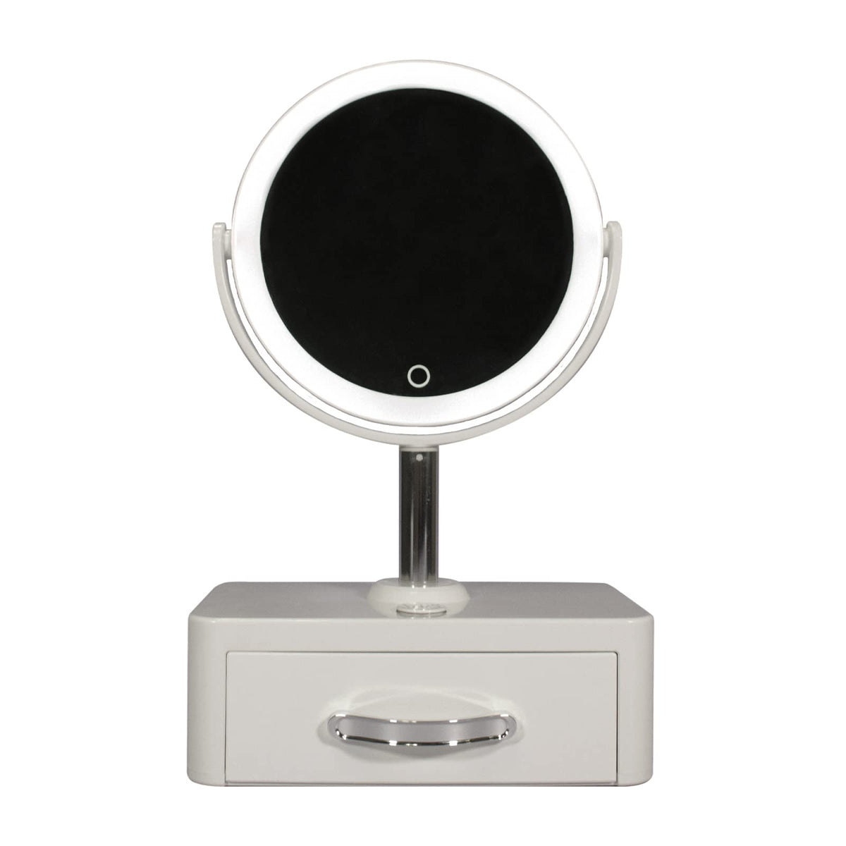 VIO Beauty Mirror with UV Light Product Cleansing Drawer - VIO Official Imagery - 1