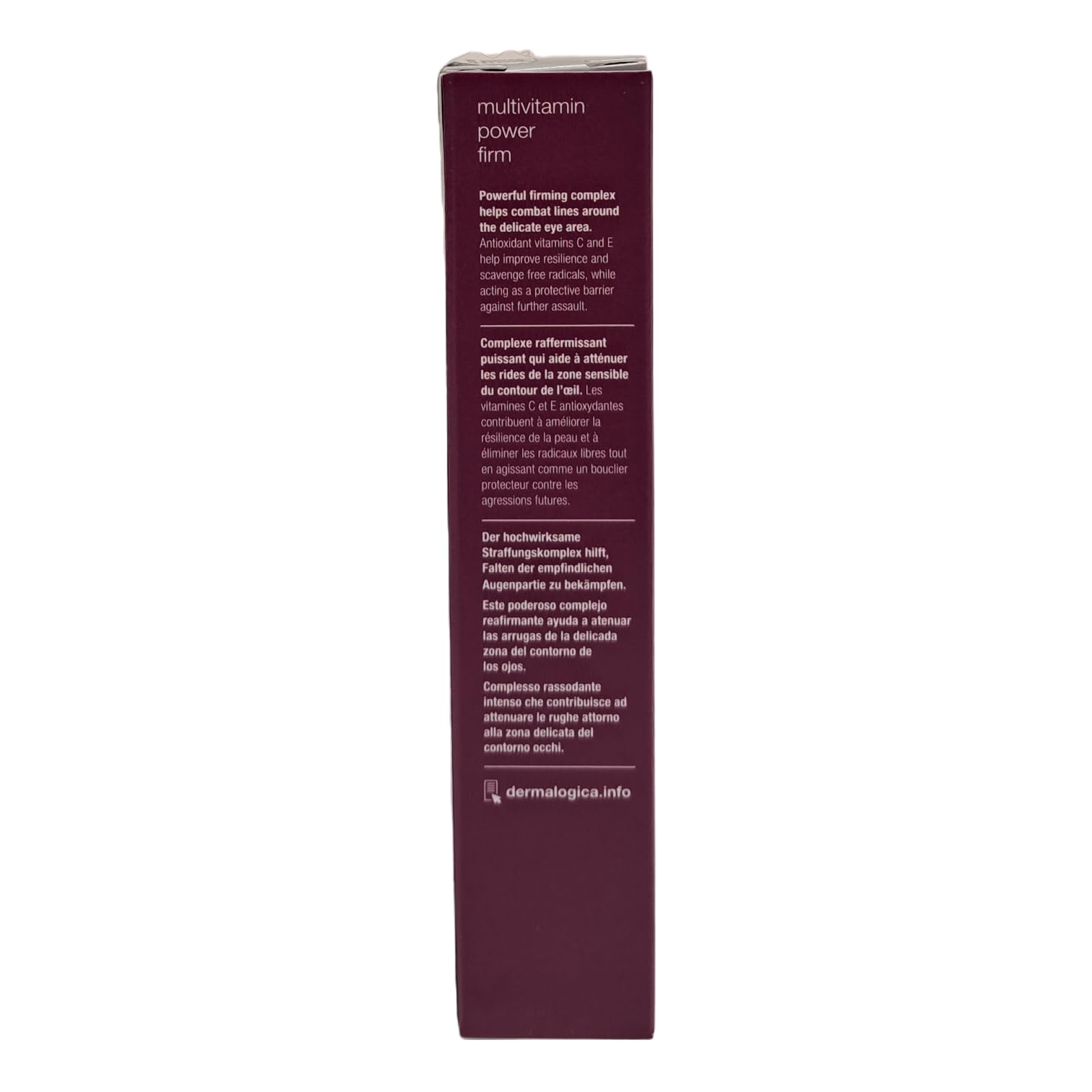 Dermalogica MultiVitamin Power Firm Eye Cream for Wrinkles - Premium Selection Official Imagery - 4
