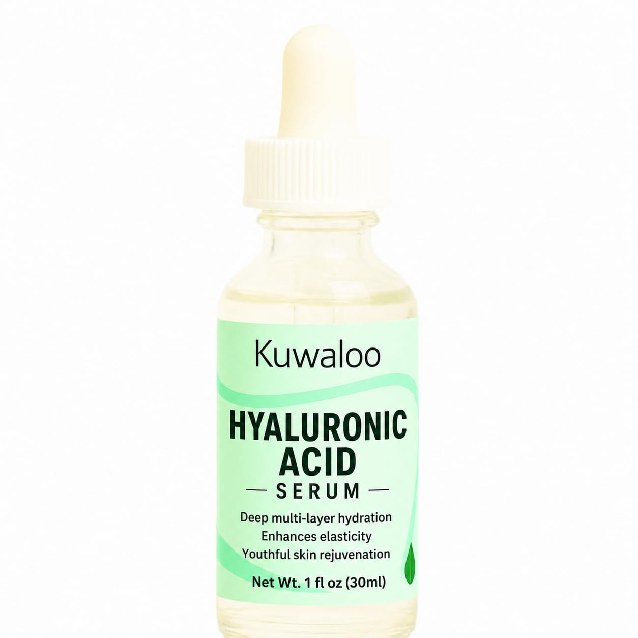 Hydrating Hyaluronic Acid Serum, Deep Hydrating Facial Serum, - Product Imagery