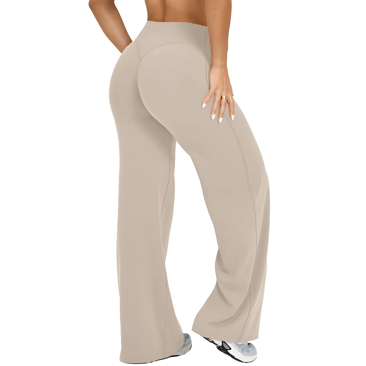 SoftMotion Straight Leg Bottoms Women Workout Leggings - TRYTO Official Imagery - 5