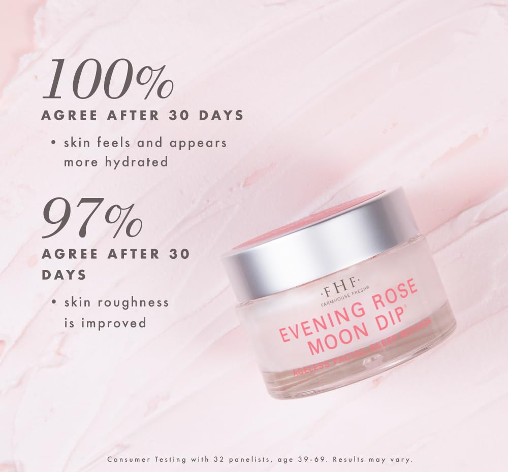 FarmHouse Fresh Evening Rose Moon Dip Retinol Night Cream - Premium Selection Official Imagery - 5
