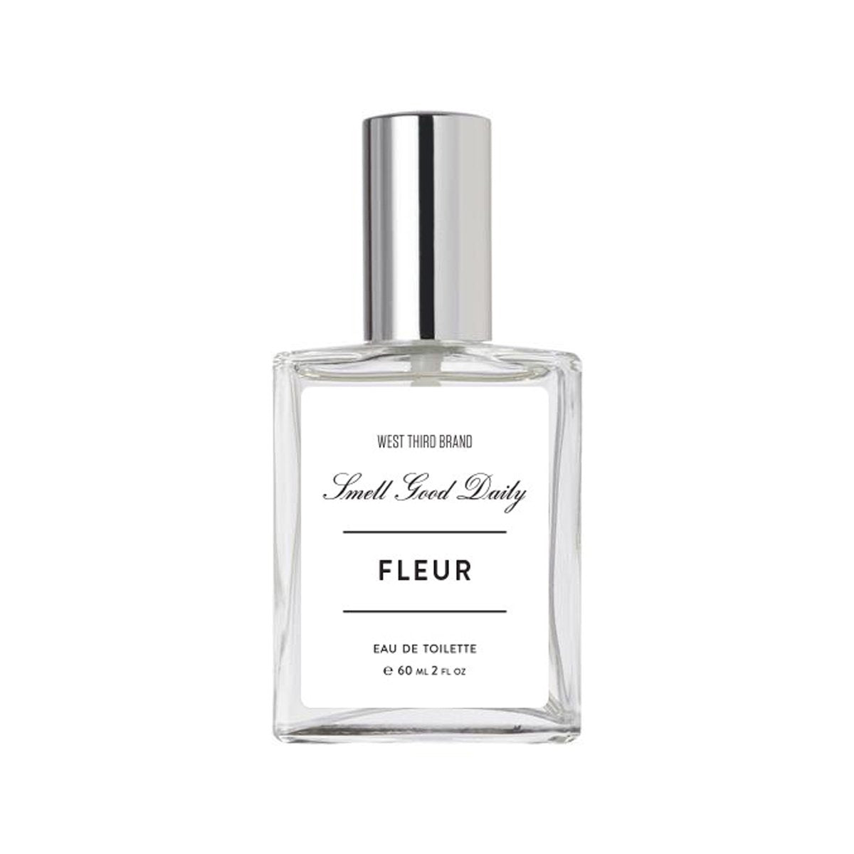 West Third Brand Smell Good Daily Fleur Handcrafted Unisex Eau - Product Imagery